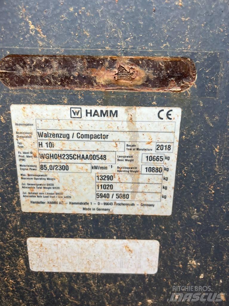 Hamm H10i Compactadores de suelo