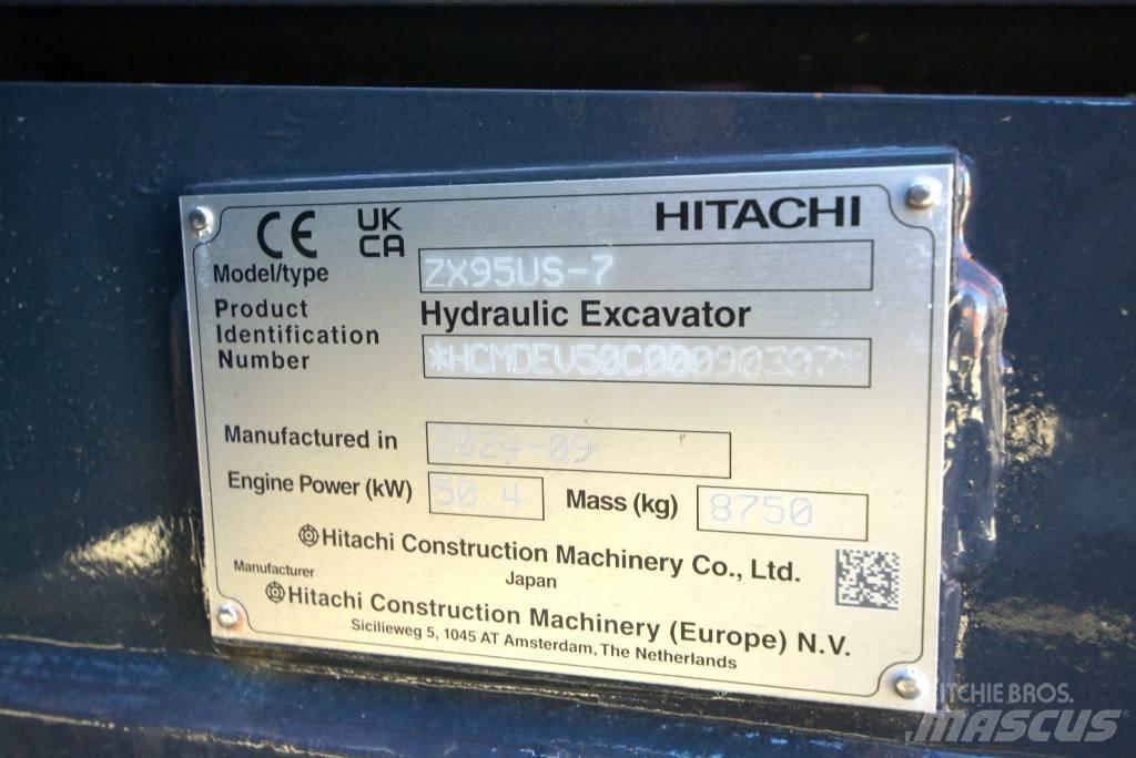 Hitachi ZX 95 US-7 Excavadoras 7t - 12t