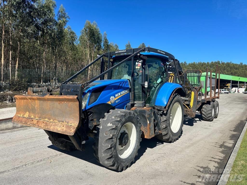 New Holland T 6.180 Autocargadoras