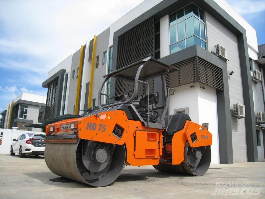 Hamm HD 75 Rodillos de doble tambor