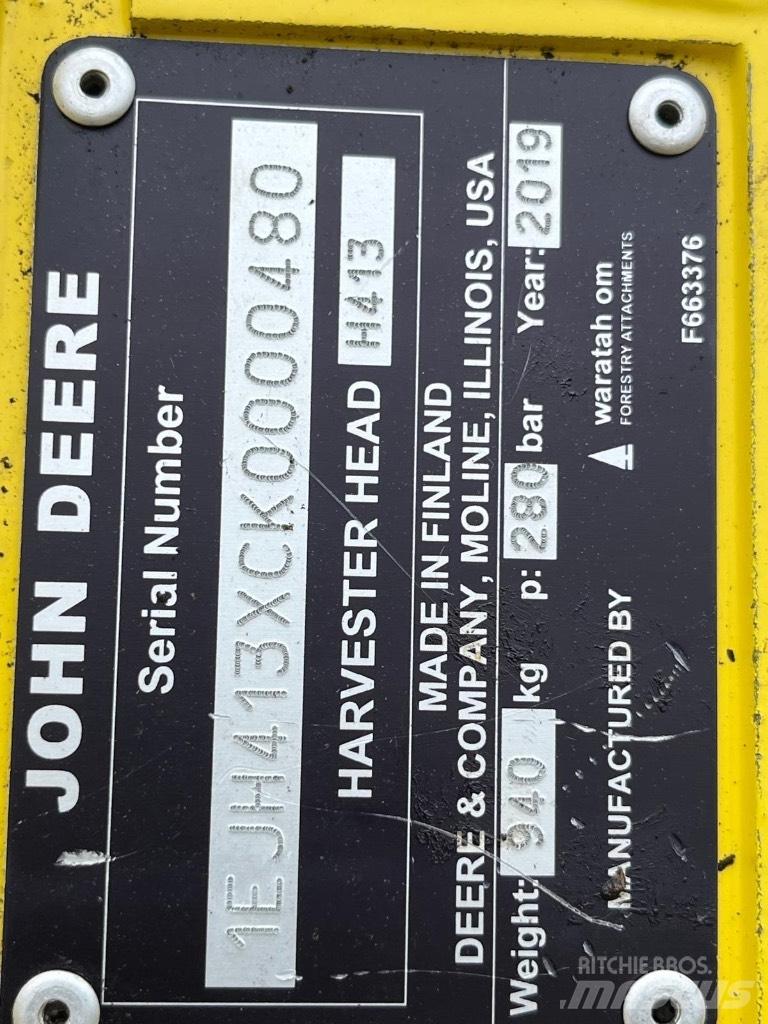 John Deere 1170G Cosechadoras