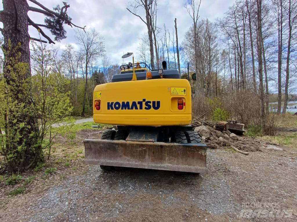 Komatsu PW 160-7E0 Excavadoras de ruedas