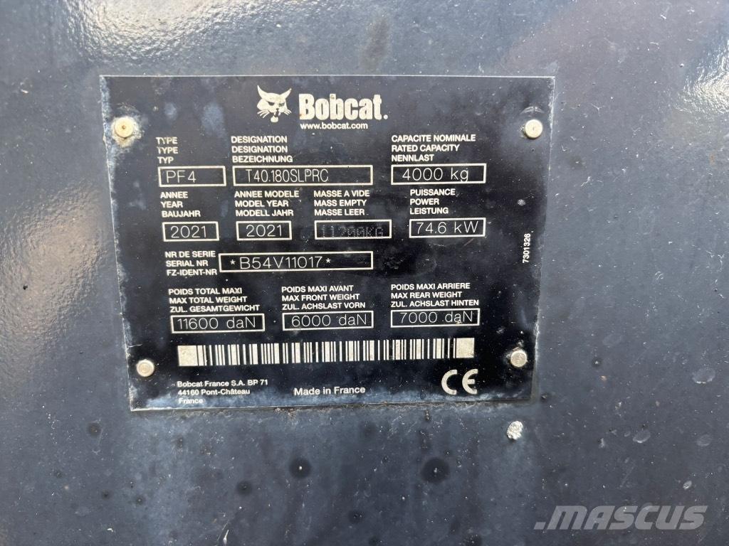 Bobcat T 40.180 Carretillas telescópicas