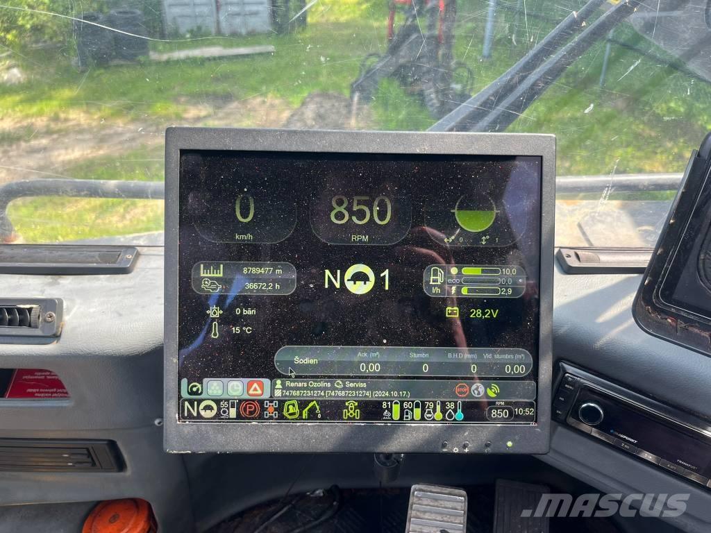Komatsu 931.1 Cosechadoras
