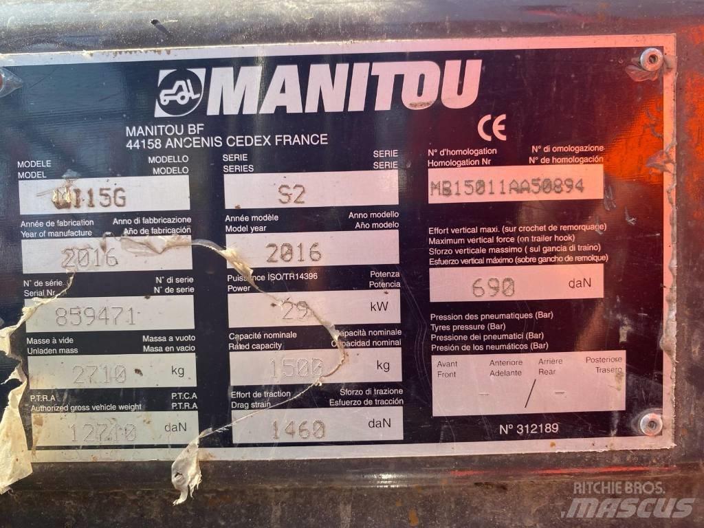 Manitou MI 15 G Carretillas LPG