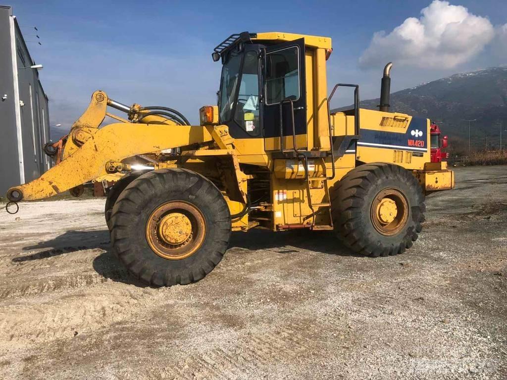 Komatsu WA 420-1H Cargadoras sobre ruedas