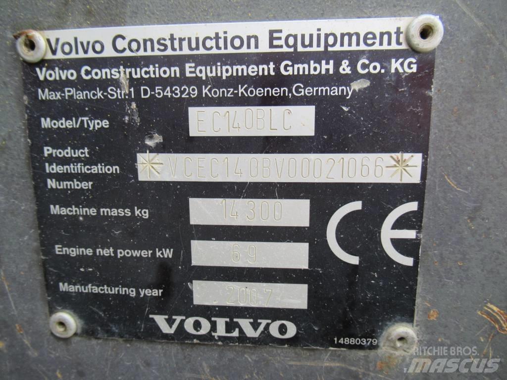 Volvo EC 140 B LC Excavadoras de cadenas