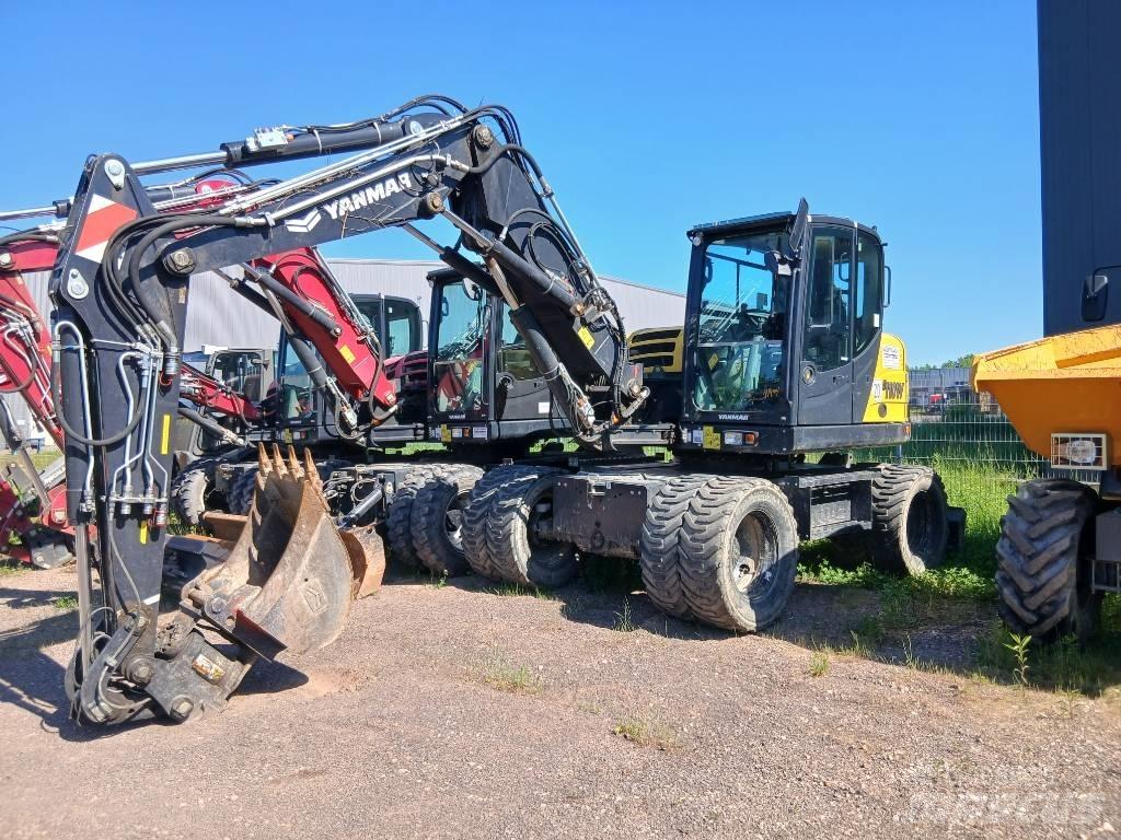 Yanmar B 110 W Excavadoras de ruedas