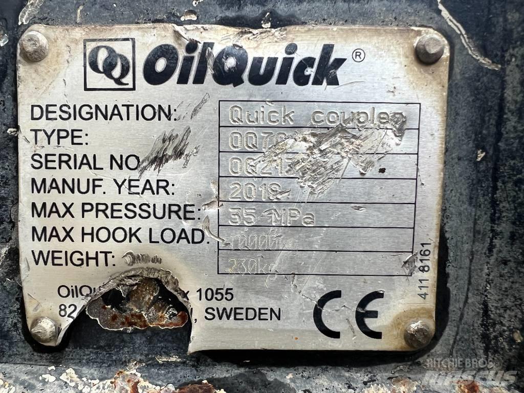 OilQuick OQ70/55 Enganches rápidos