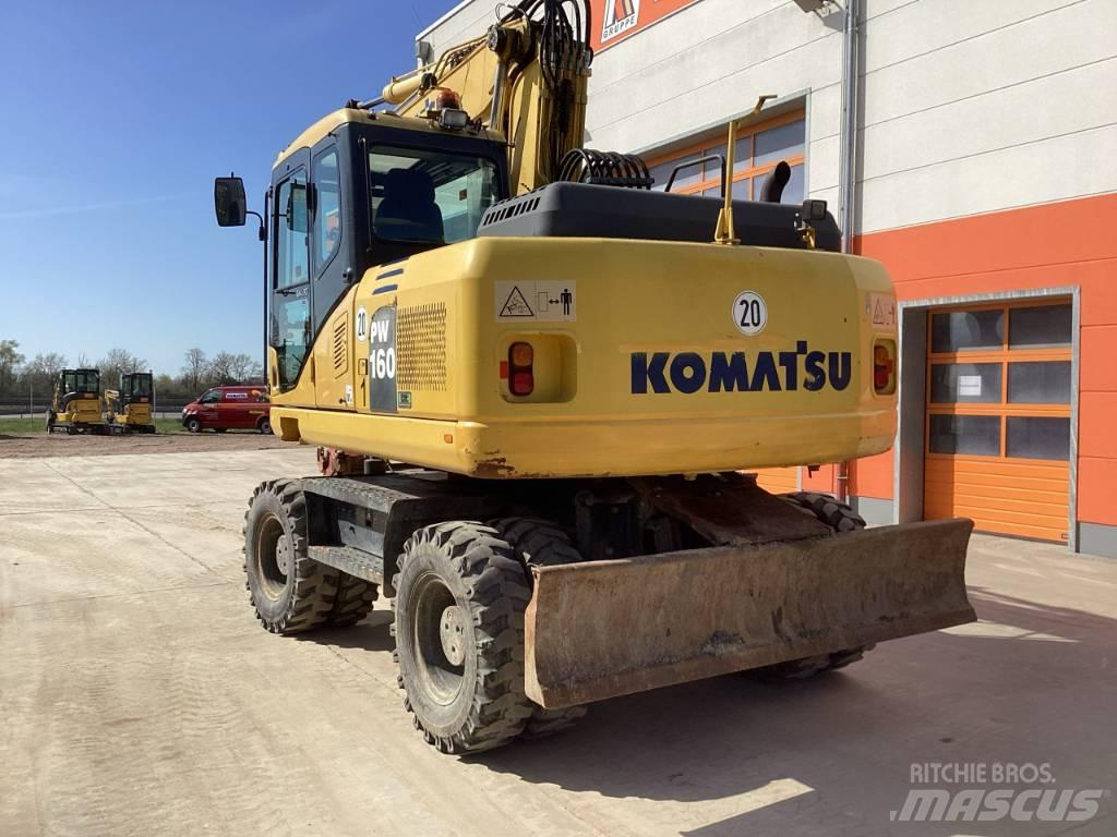 Komatsu PW 160-7E0 Excavadoras de ruedas