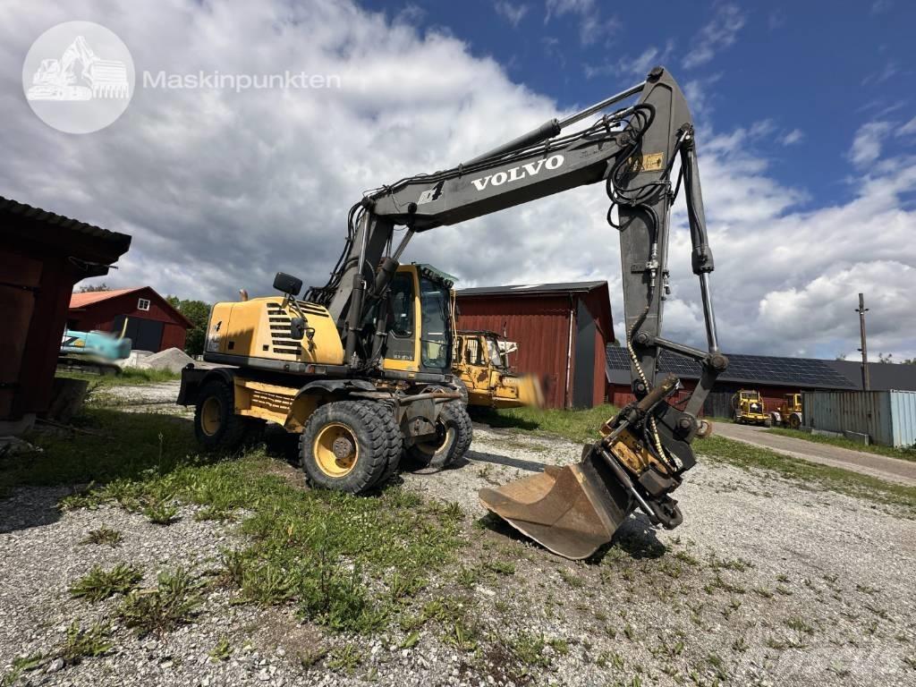 Volvo EW 160 B Excavadoras de ruedas