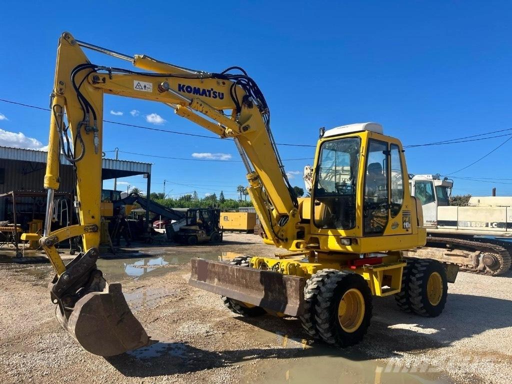 Komatsu PW 110 Excavadoras de ruedas