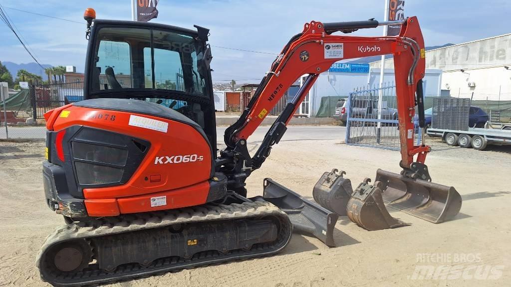 Kubota KX 060-5 Mini excavadoras < 7t
