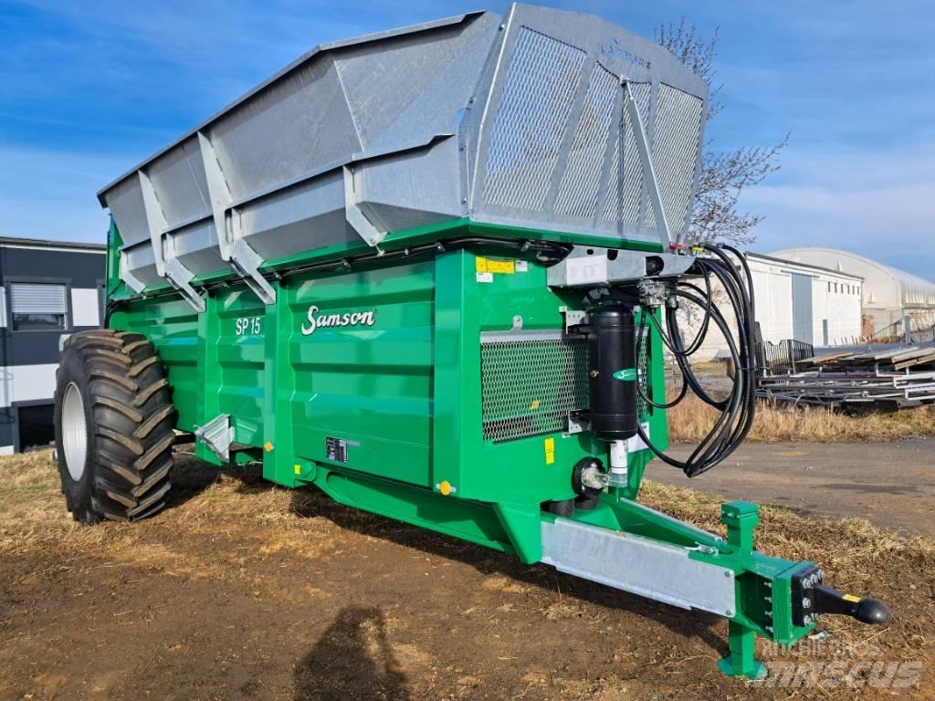 Samson SP 15 Remolques esparcidores de estiércol