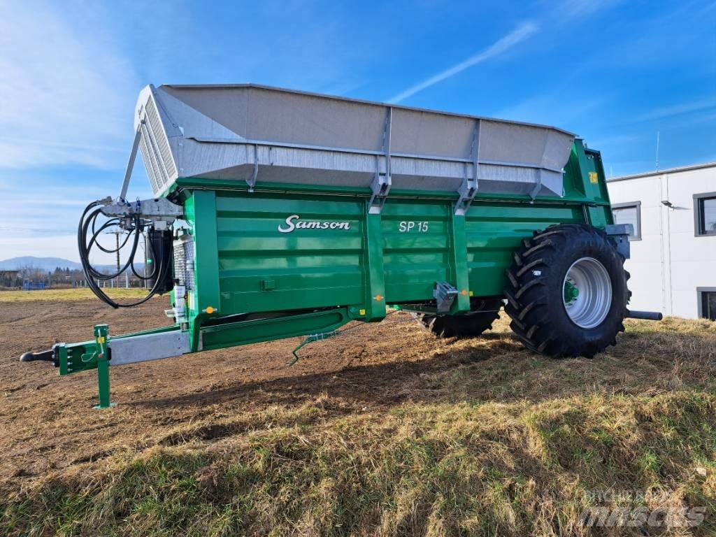 Samson SP 15 Remolques esparcidores de estiércol