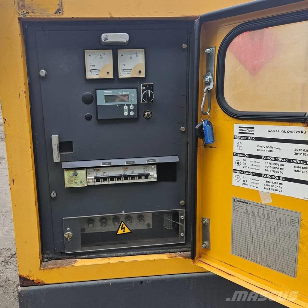Atlas Copco QAS 20 Generadores diesel