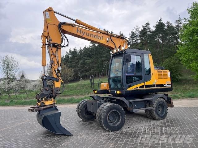 Hyundai Robex 140 W Excavadoras de ruedas