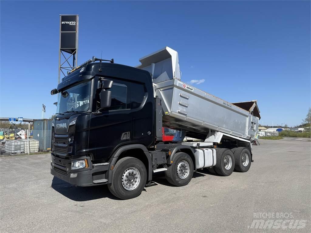 Scania R580 8X4 Camiones bañeras basculantes o volquetes