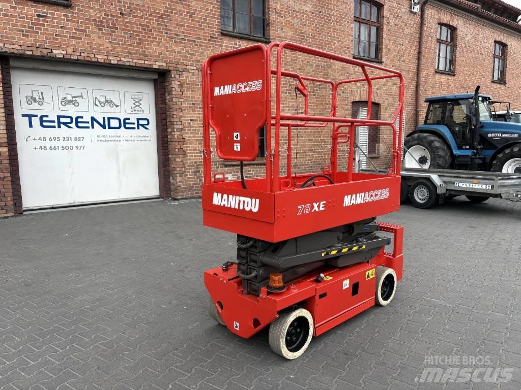 Manitou 78 XE Plataformas tijera