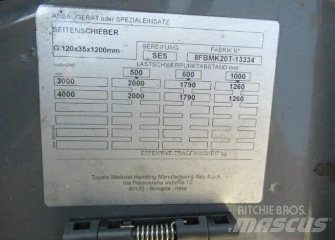 Toyota Traigo 20 Carretillas de horquilla eléctrica