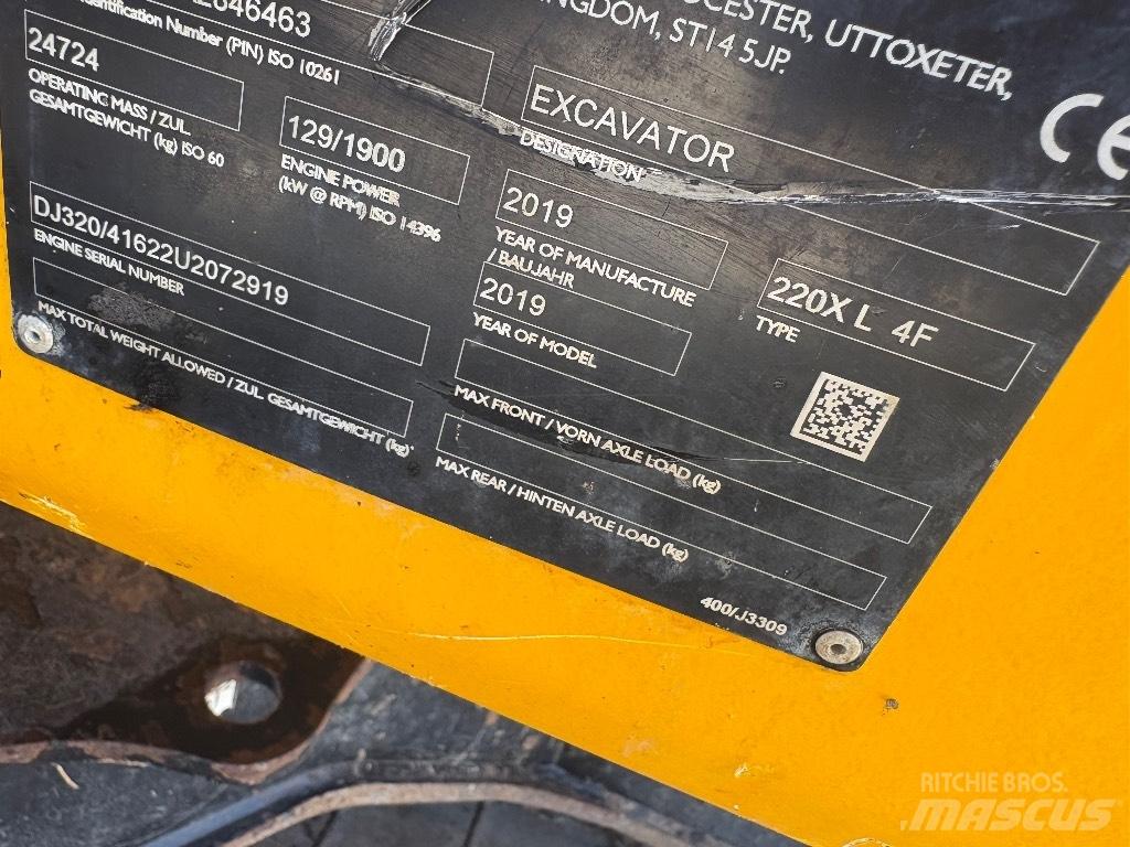 JCB 220X Excavadoras de cadenas