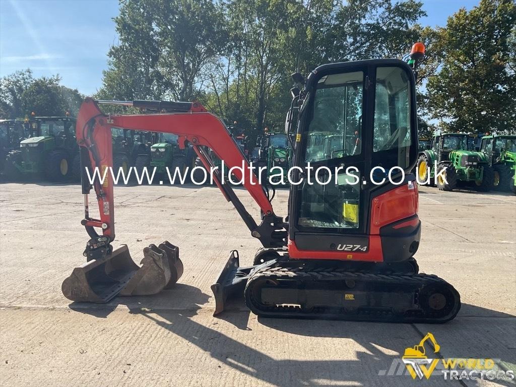 Kubota U 27-4 Mini excavadoras < 7t