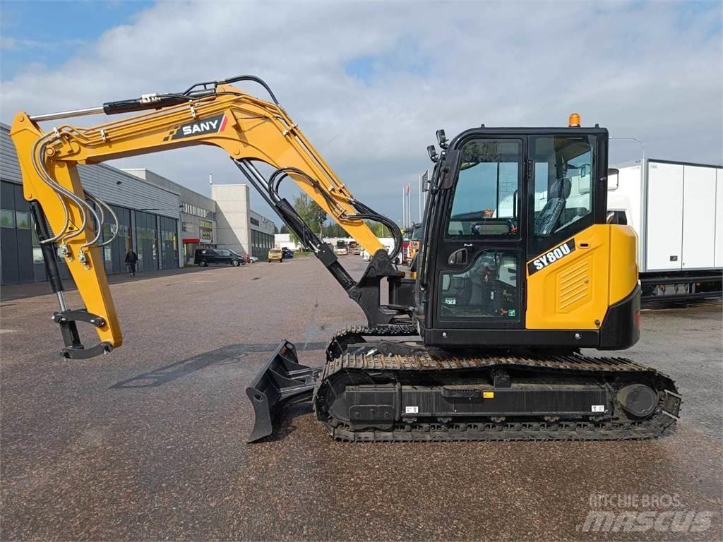 Sany SY80U Excavadoras 7t - 12t