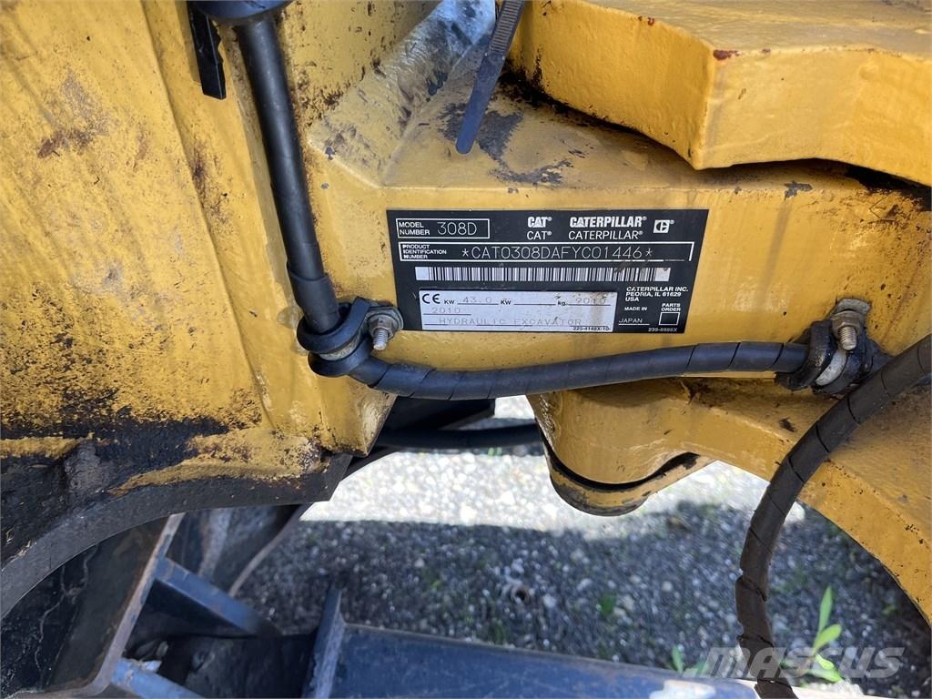 CAT 308 D Excavadoras 7t - 12t