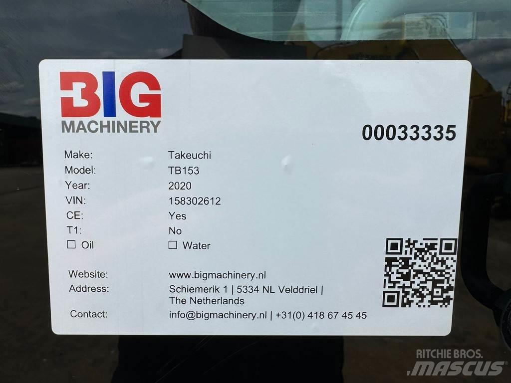 Takeuchi TB153FR Mini excavadoras < 7t