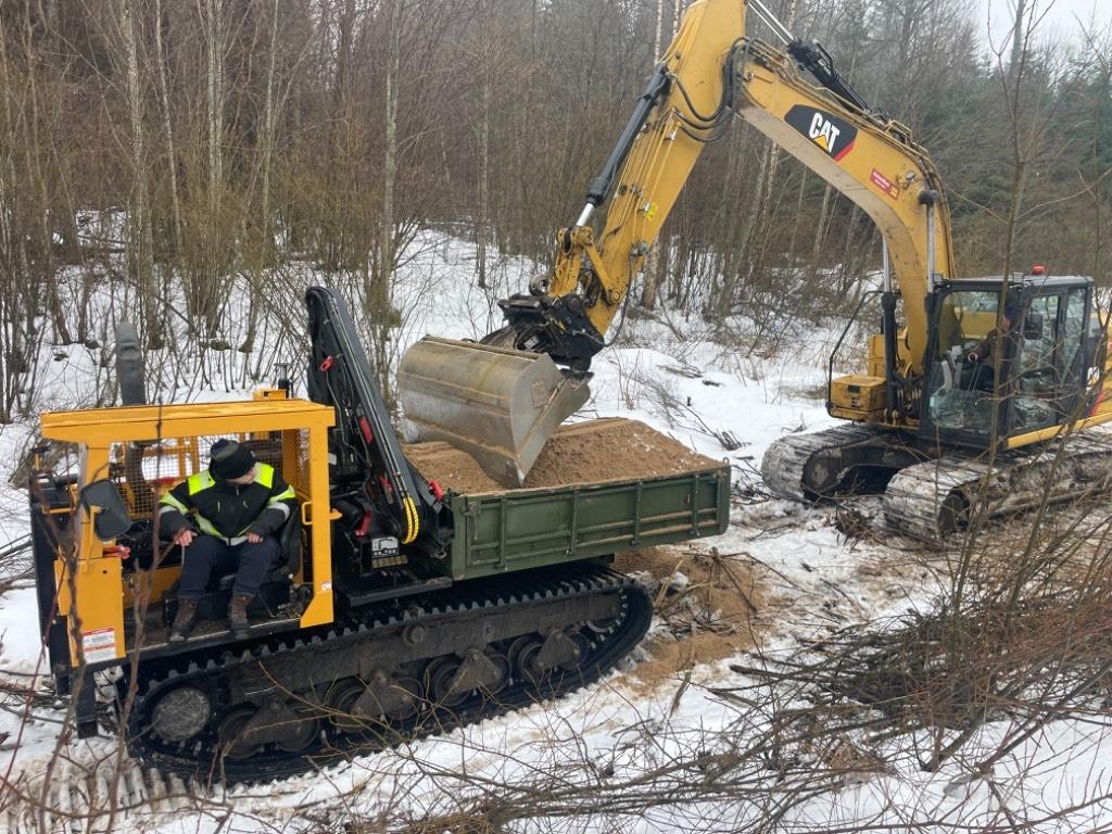 Morooka MST 800 Dúmpers sobre orugas