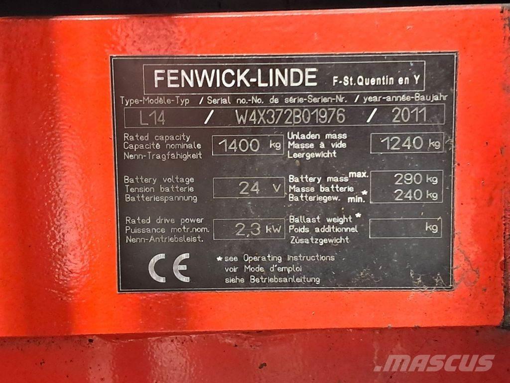 Linde L14 Apiladores eléctricos