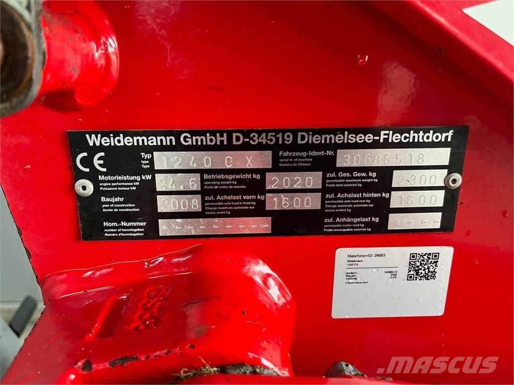 Weidemann 1240 CX Agricultura - Otros