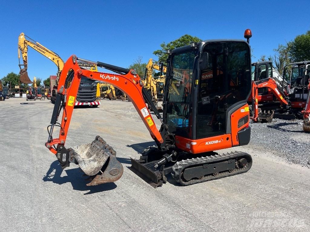 Kubota KX 018-4 Mini excavadoras < 7t