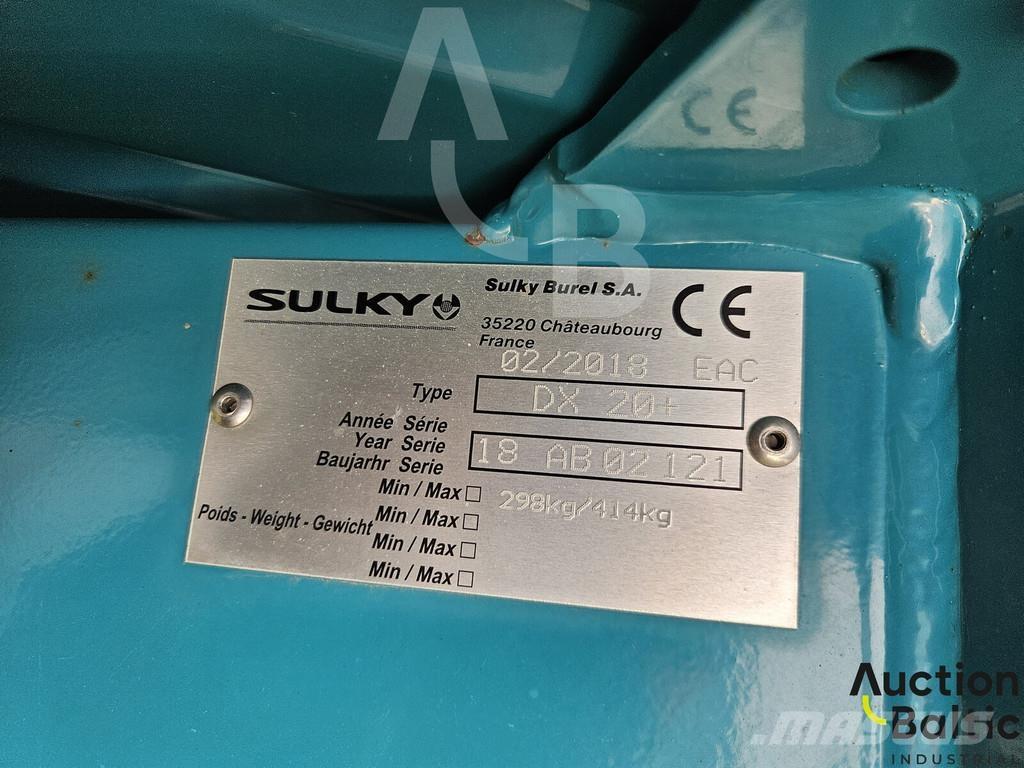 Sulky DX 20+ Abonadoras