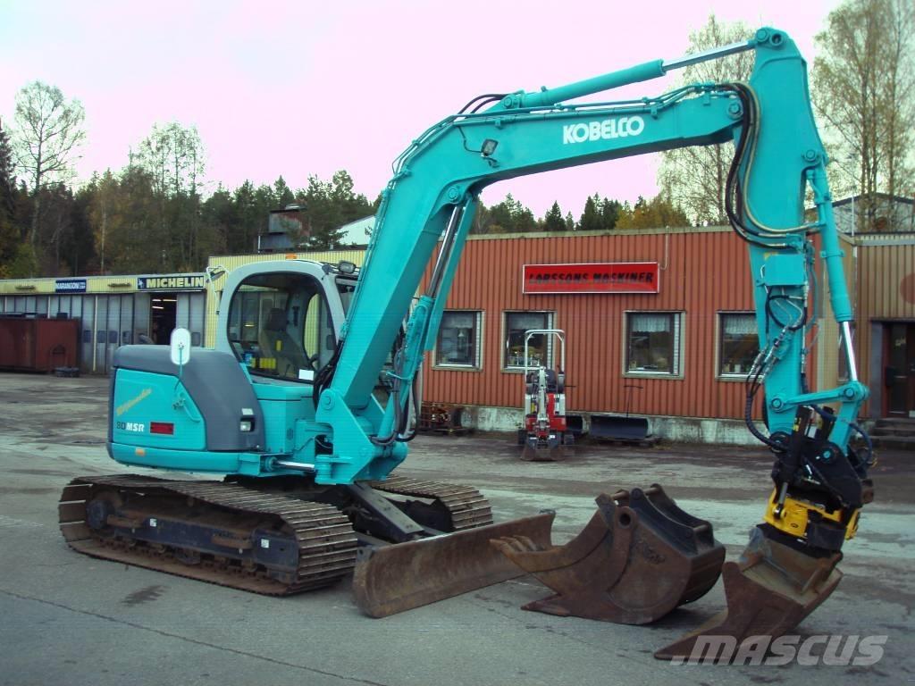 Kobelco SK 80 MSR-1E Excavadoras 7t - 12t