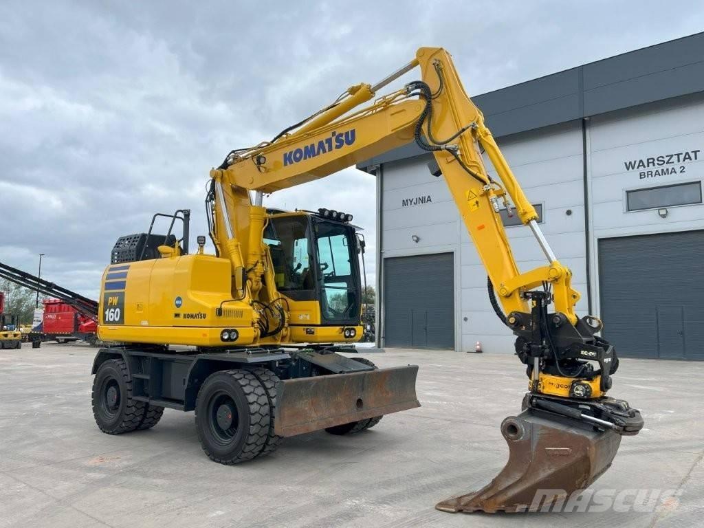 Komatsu PW 160-11 Excavadoras de ruedas