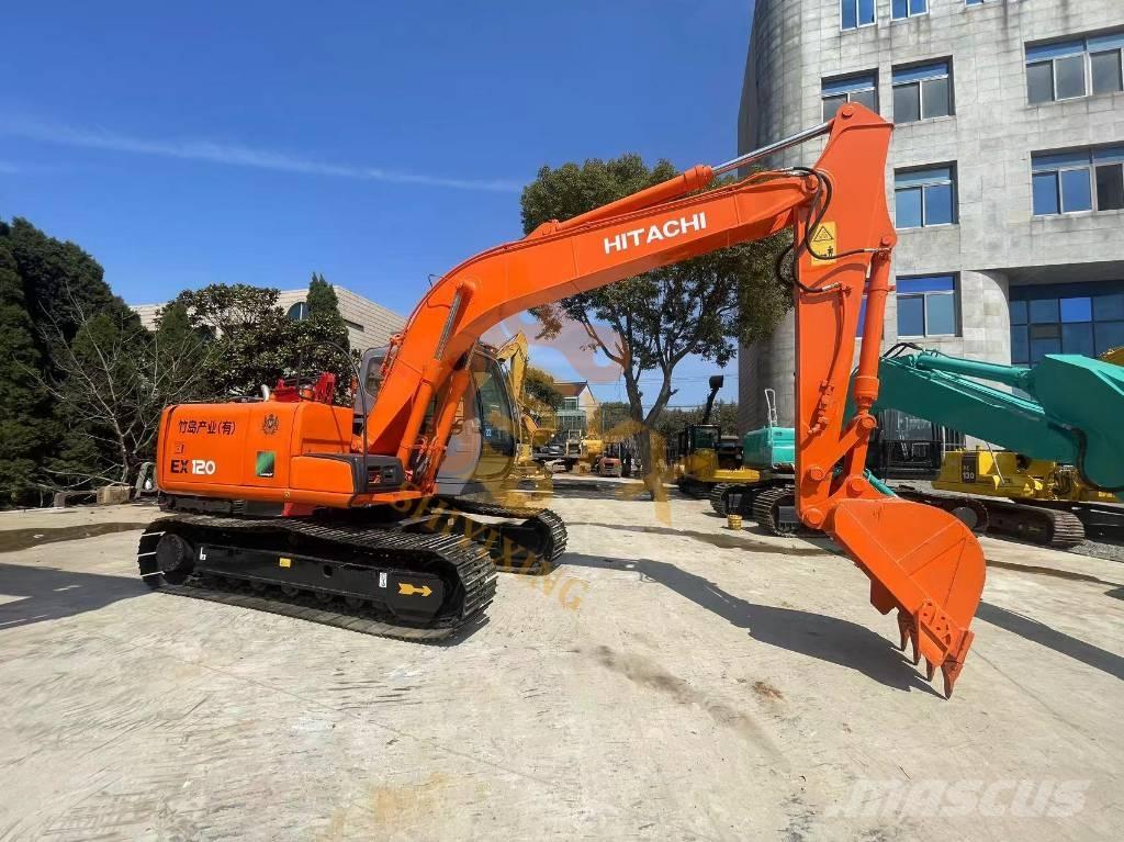 Hitachi EX 120 Excavadoras de cadenas
