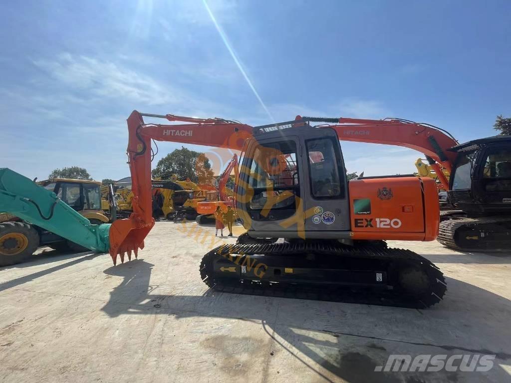 Hitachi EX 120 Excavadoras de cadenas