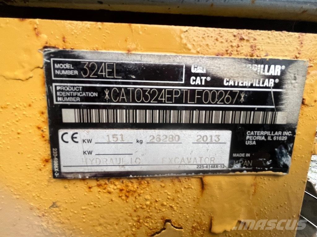 CAT 324 E Excavadoras de cadenas