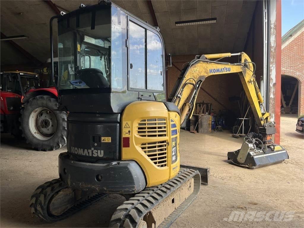 Komatsu PC27MR-2 Excavadoras de ruedas
