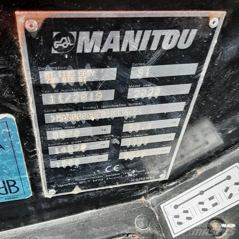 Manitou MT 1135 Carretillas telescópicas