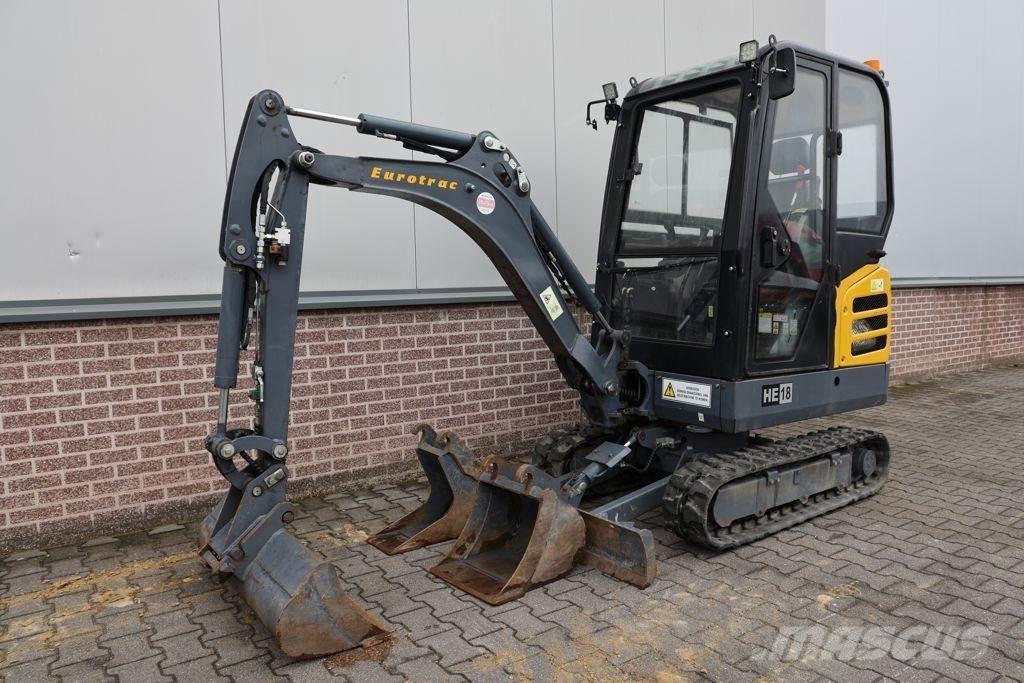 Eurotrac HE18 Mini excavadoras < 7t