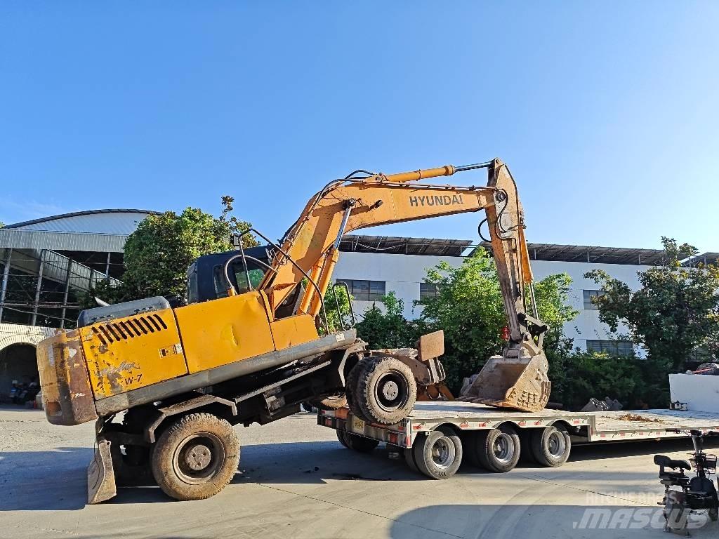 Hyundai Robex 210w-7 Excavadoras de ruedas