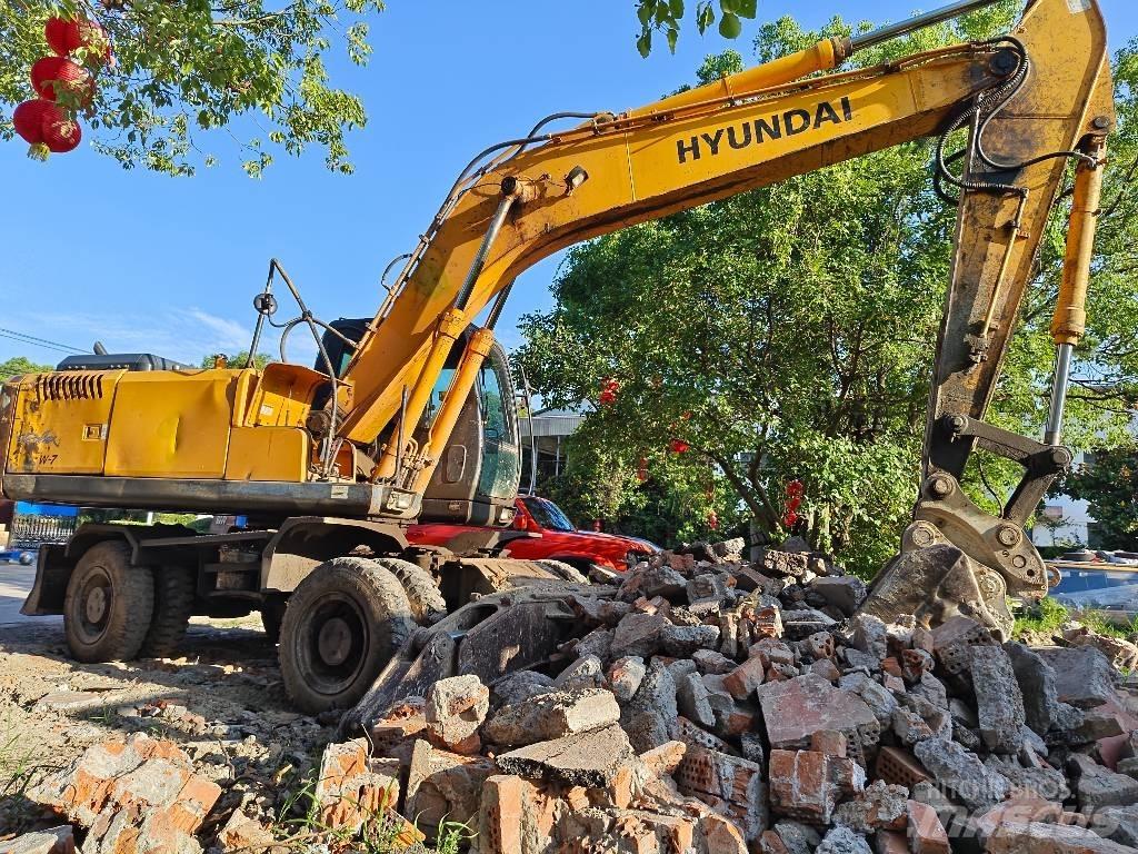 Hyundai Robex 210w-7 Excavadoras de ruedas