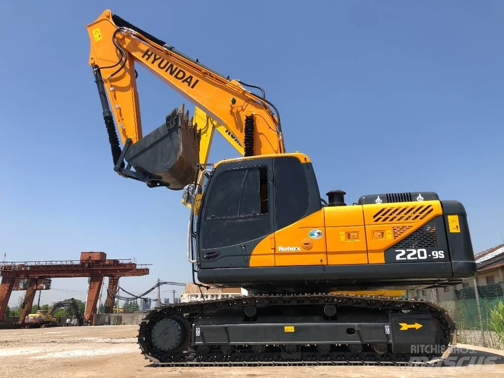 Hyundai R220-9s Excavadoras de cadenas