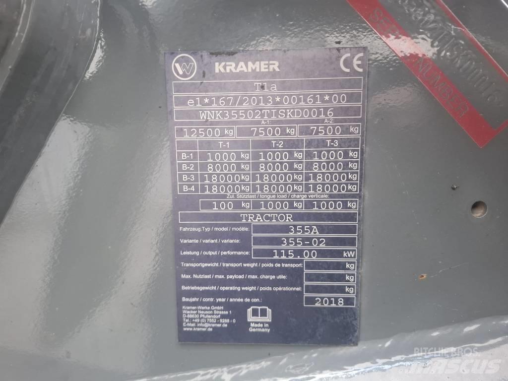Kramer 8155 Cargadoras sobre ruedas