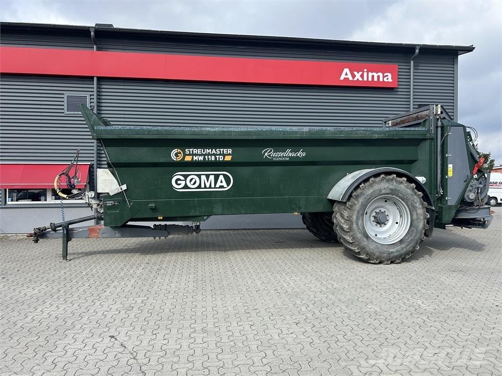 Streumaster MW118TD Remolques esparcidores de estiércol