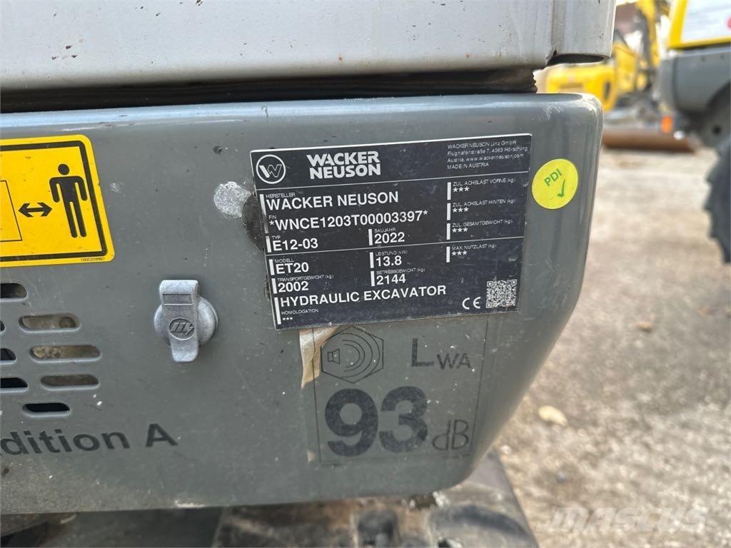 Wacker Neuson ET20 Excavadoras de cadenas
