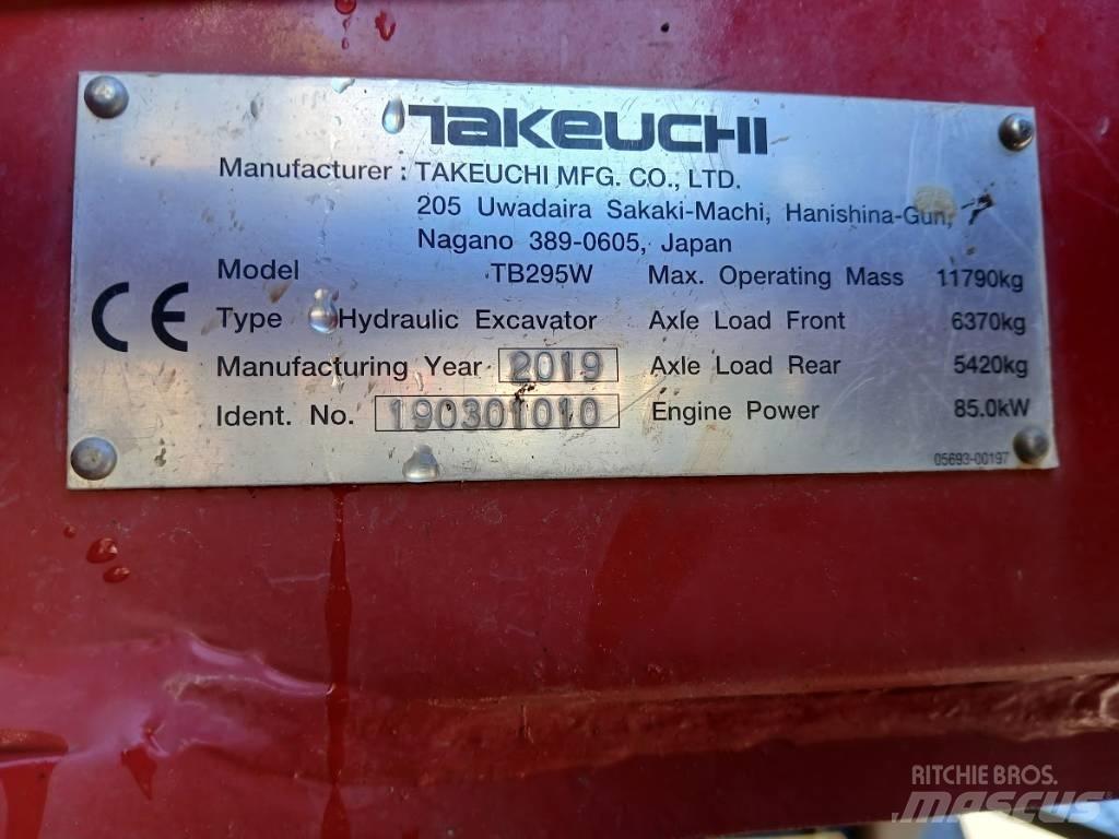 Takeuchi TB 295 W Excavadoras de ruedas