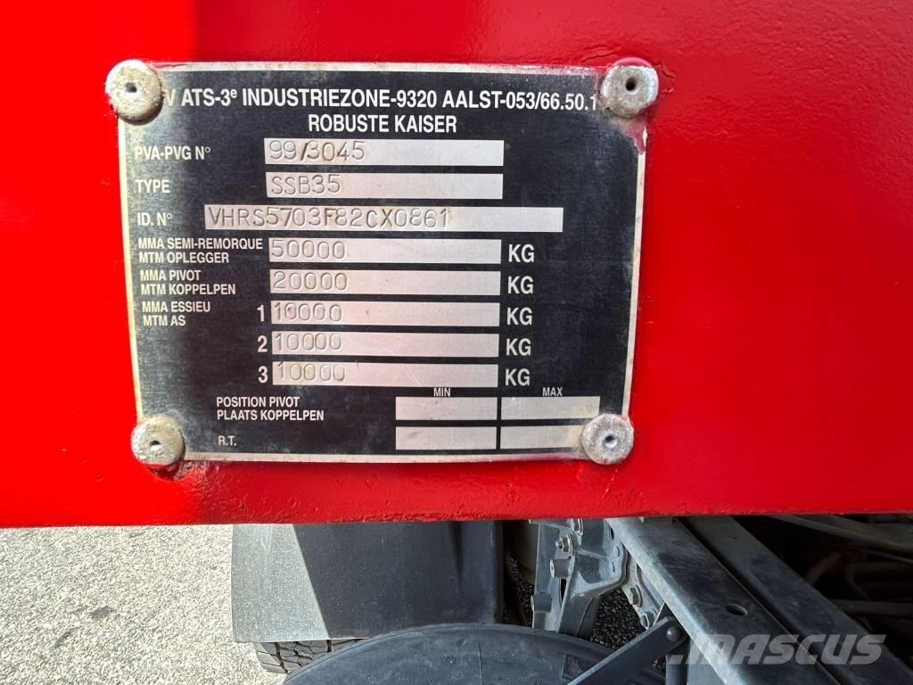 Kaiser SSB35 Semirremolques de góndola rebajada